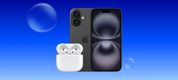  iPhone 16 + AirPods 4 ANC
